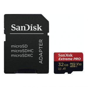 Karte Memorie SanDisk 32GB Extreme Pro SDHC Card me Adaptor