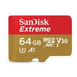 Karte Memorie SanDisk Extreme 64GB per Kamera GoPro