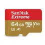 Karte Memorie SanDisk Extreme 64GB per Kamera GoPro