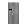 Frigorifer Midea HC-657WEN SBS A+ 505L Ice Maker Inox