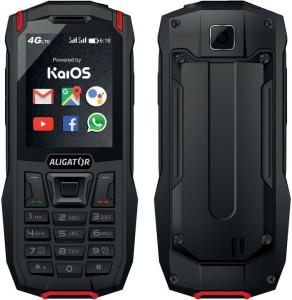 Alligator K50 eXtremo, 2.4" QVGA, i zi / kuq