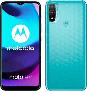 Motorola Moto E20, 2GB/32GB, i kaltër