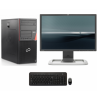 Set kompjuter desktop Fujitsu P720 + Monitor HP 22