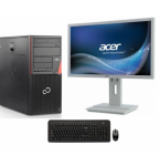 Set kompjuter desktop Fujitsu P720 + Monitor Acer 22