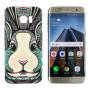 Samsung S7 Edge, LUXO Kase Plastike Fosforeshente Rabbit