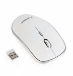 Mouse Gembird Wireless MUSW-4B-01-W i bardhe