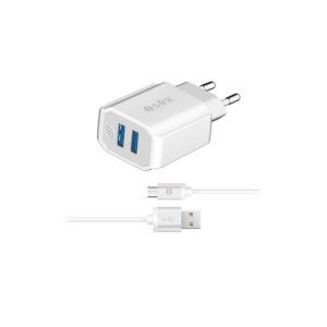 Karikues 2 Porta 2USB Micro USB 5V 2.1A S-LI