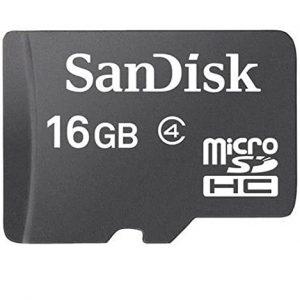 Karte Memorie SanDisk 16GB Micro SDHC me Adaptor