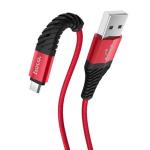 Fishe hoco. Micro USB X38 2.4A 1m