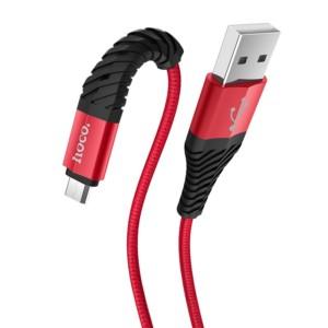 Fishe hoco. Micro USB X38 2.4A 1m