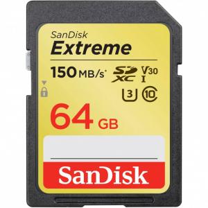 Karte Memorie Extreme SDXC Card 64GB 150MB/S V30
