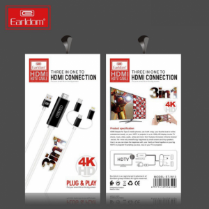 Fisha karikimi dhe transmetimi – Earldom HDMI HDTV 3 In 1