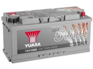 Bateri Yuasa YBX5020 Silver High Performance SMF 12V 110Ah