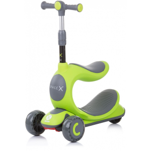 Chipolino Monopatine 2 ne1 SPACE X (GREEN)