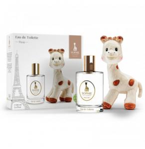 Sophie La Girafe Coffret Eau De Toilette 100 ml + Sophie Jouet Doux