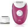 Epilator 3-273 Red + Shaver Plbox