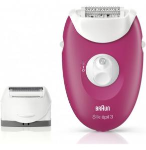 Epilator 3-273 Red + Shaver Plbox