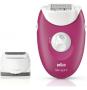 Epilator 3-273 Red + Shaver Plbox