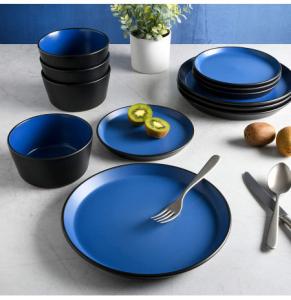 Set pjatash blu mat 18 pc