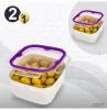 Set 2 tasa plastik 0.7 lt & 1.2 lt