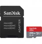 Karte Memorie 256GB SanDisk Ultra microSDHC A1 + Adaptor