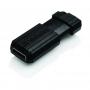 USB Verbatim 64GB Pinstripe Black