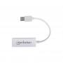 Adaptor porte Ethernet Manhattan USB 2.0
