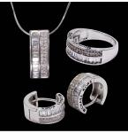Set Crystal White Varese, Vethe dhe Unaze