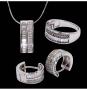 Set Crystal White Varese, Vethe dhe Unaze