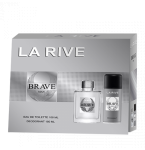 Set Parfum LA RIVE per Meshkuj Brave