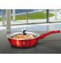 Tigan i Thelle me Kapak 24 cm Burgundy Metallic Line BH-1259N