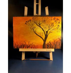 Pikture 30x20cm Curly Sunset