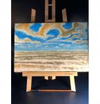 Pikture 30x20cm Golden Waves