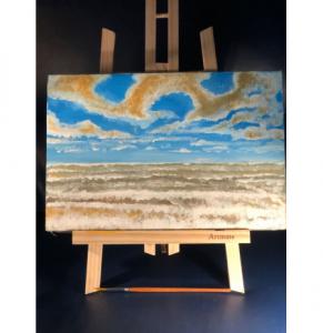 Pikture 30x20cm Golden Waves