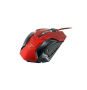 Mouse Caesar Red White Shark Mouse GM-1604 4800 Dpi