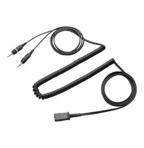 Adaptor CC Plantronics QD to Dual 3.5mm