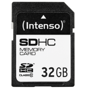 Card SDHC 32 gb Class 10 Intenso 90mb/S Card Pro UHS I