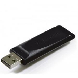USB Verbatim 16GB Slider Drive Black