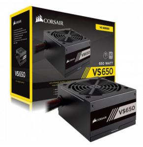 Bllok Ushqimi Corsair VS650 650W 80+ PFC Attivo ATX
