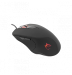 Mouse White Shark BLACK FOOT +Pad